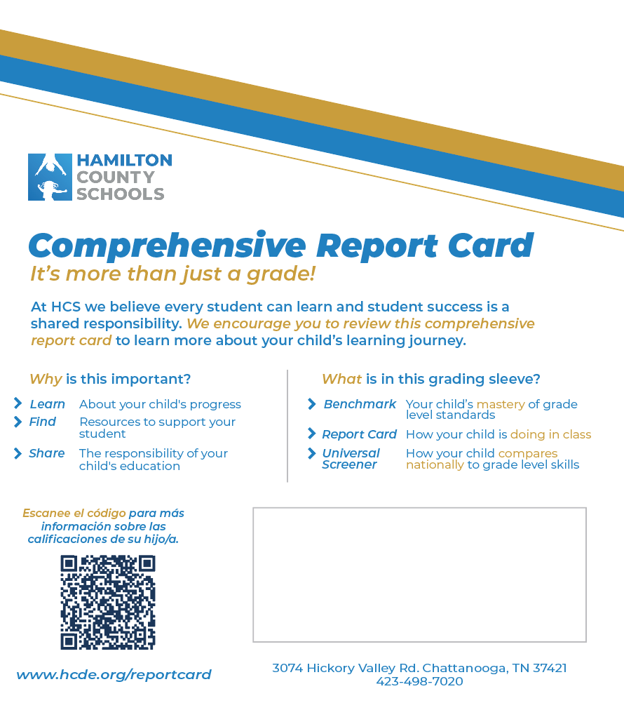 Report Card Explainer