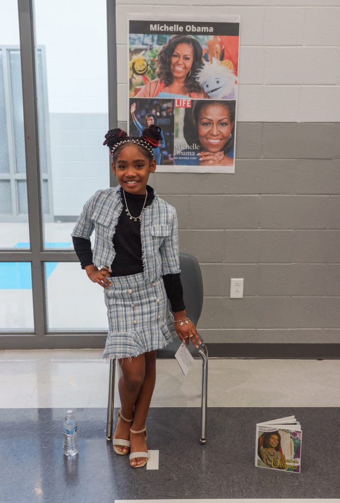 BHM Live Museum Harrison ELM-6 A student poses for a photo