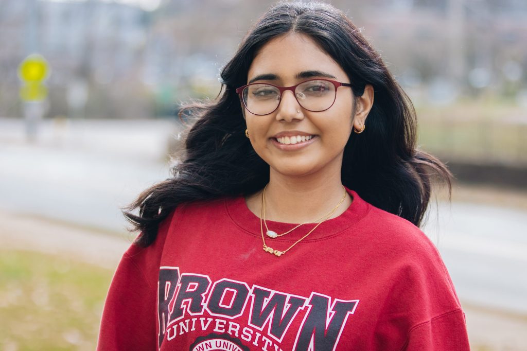 CSAS Ruby Questbridge-1 A student poses for a photo