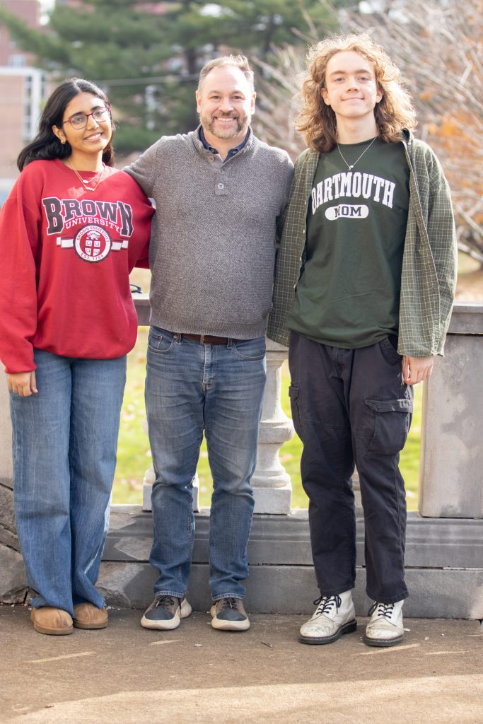CSAS Ruby Questbridge-19 Students pose for a photo with a teacher