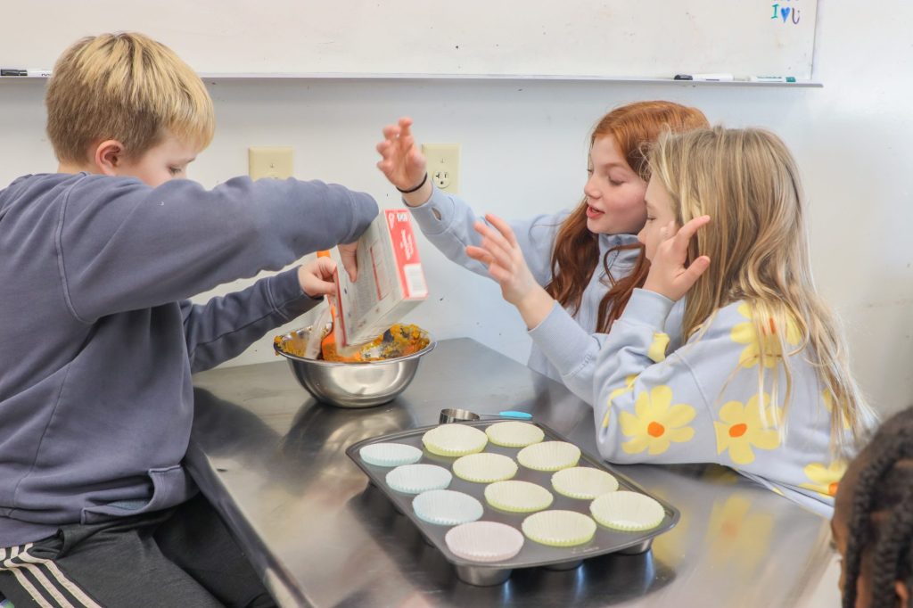Students bake