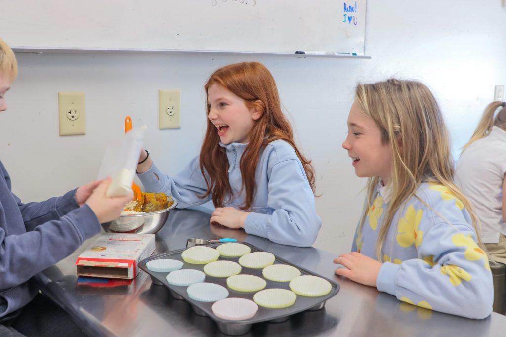 Students bake