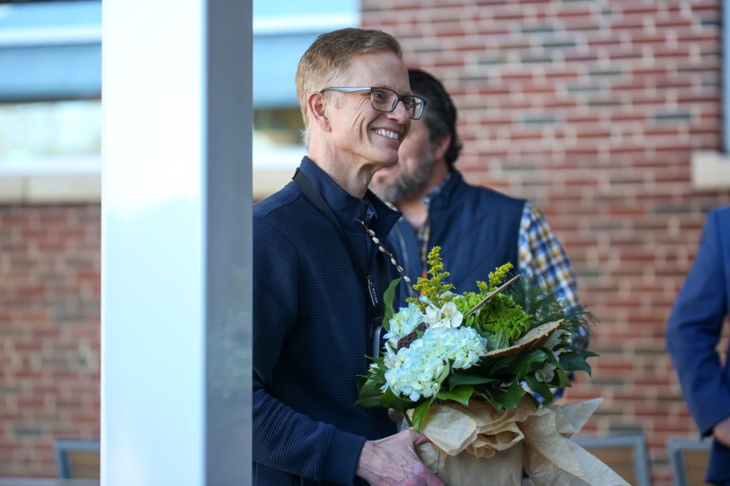 TeacherOfTheYear-03 A teacher smiles