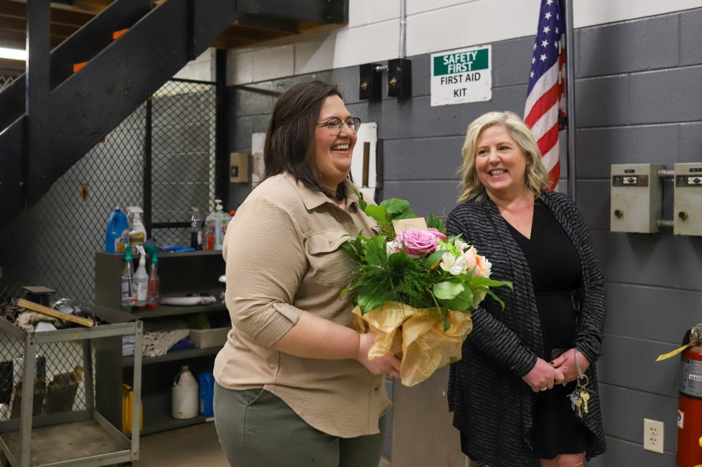 TeacherOfTheYear-23 A teacher smiles
