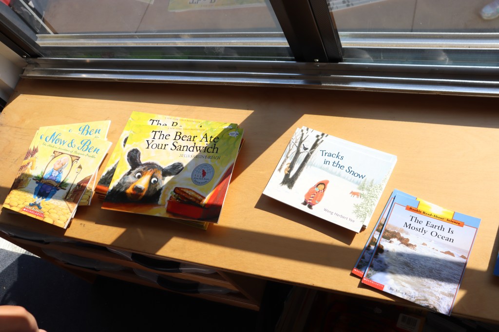 book on shelf