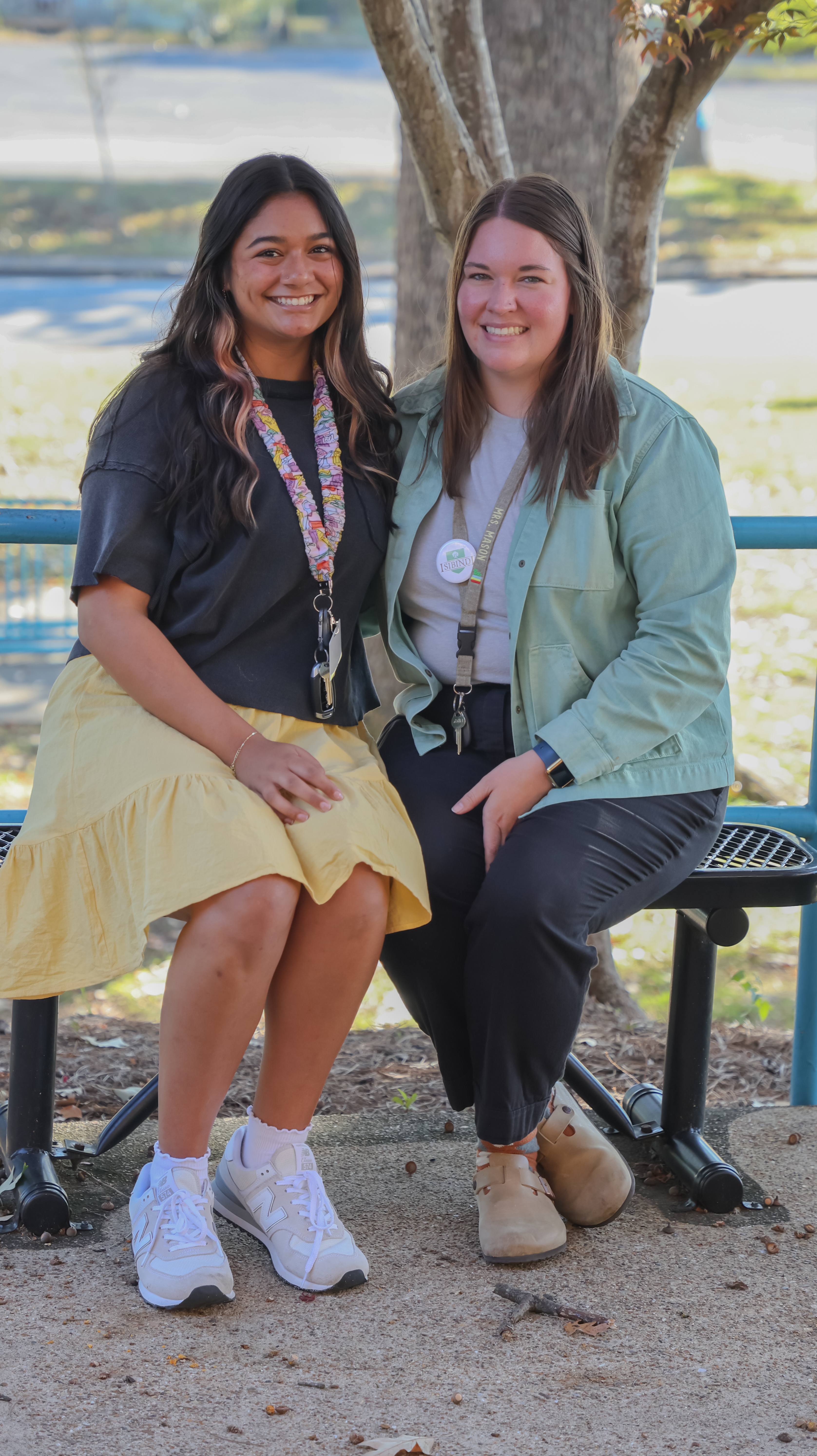 two teachers, mentor , mentee