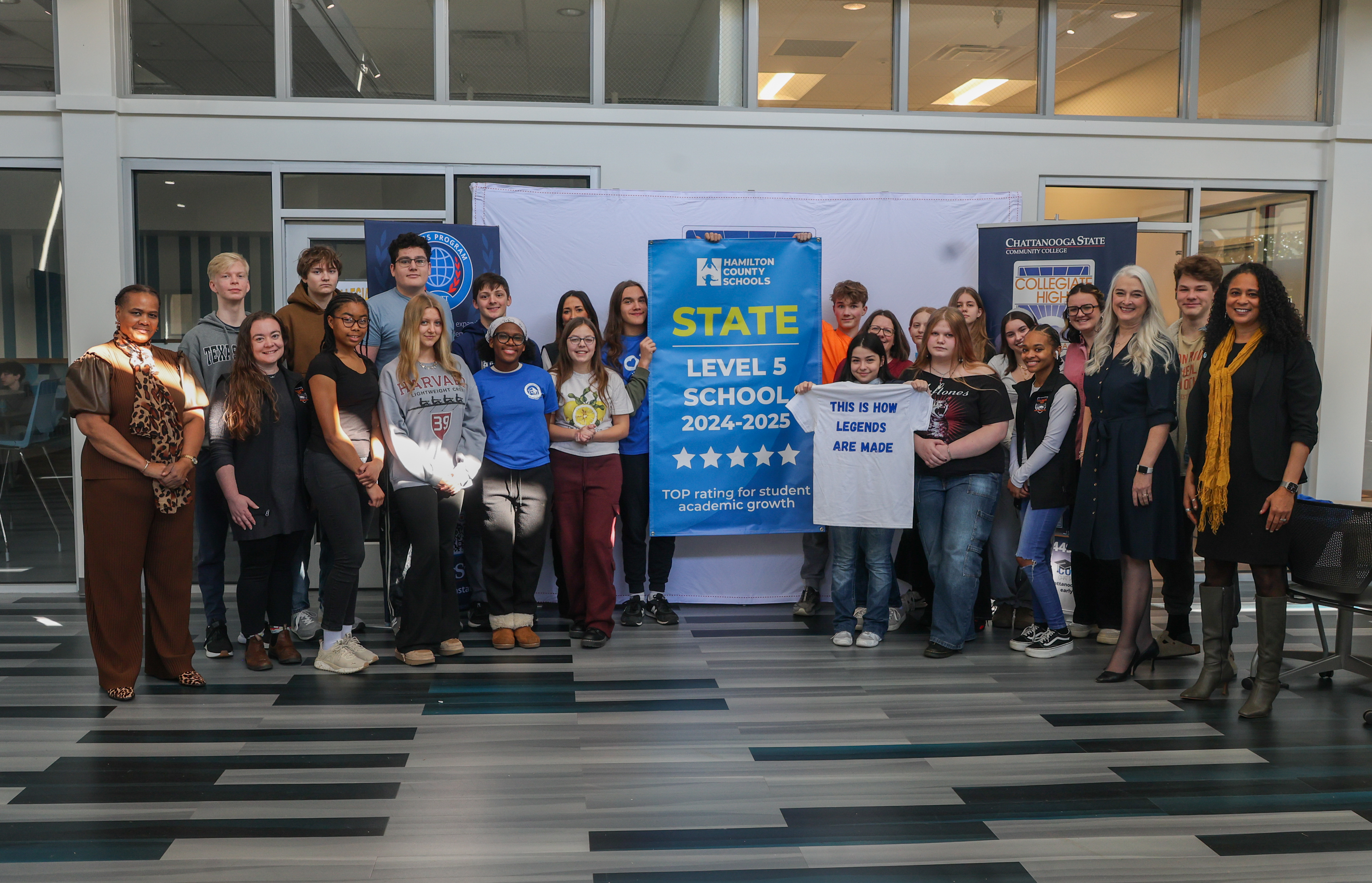 Collegiate High School Presented 2024-2025 Level 5 Banner – HCS